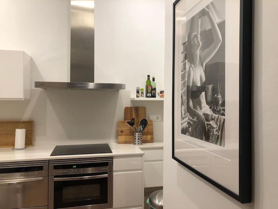 Ferienwohnung Loft Con Estilo Y Terraza En Centro Historico Valencia Exterior foto